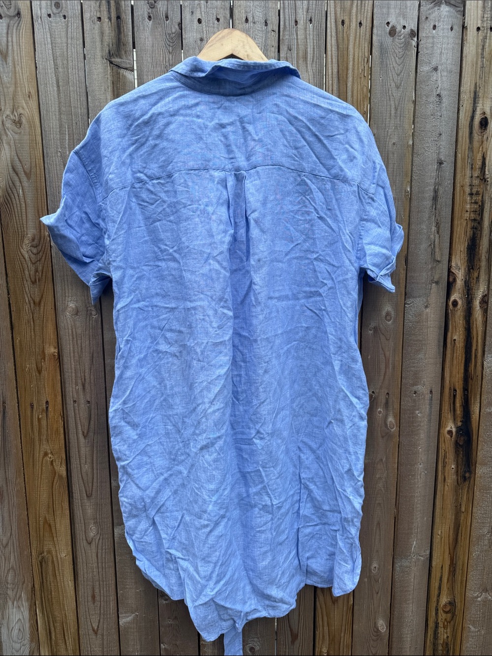 J. Crew linen capitaine shirt dress NWT - Picture 7 of 9